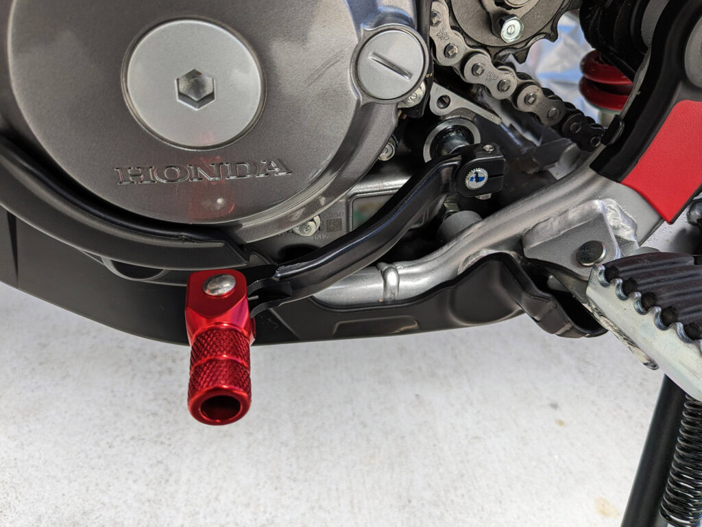 CRF250L MD47 ZETA 鍛造シフトレバー装着 - PUSH!PUSH!PUSH!.net